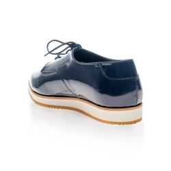 Pantofi piele naturala Fay Bleumarin Lacuit - sau Orice Culoare